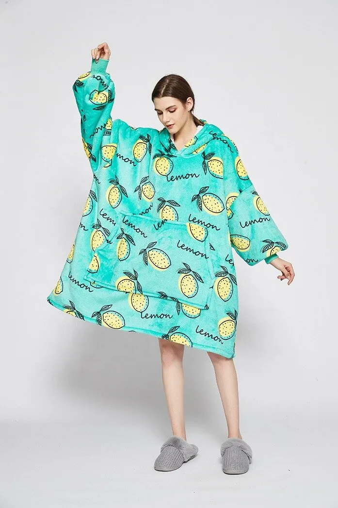 Shoppu Kawaii Snuddie Cloak Blanket Hoodie