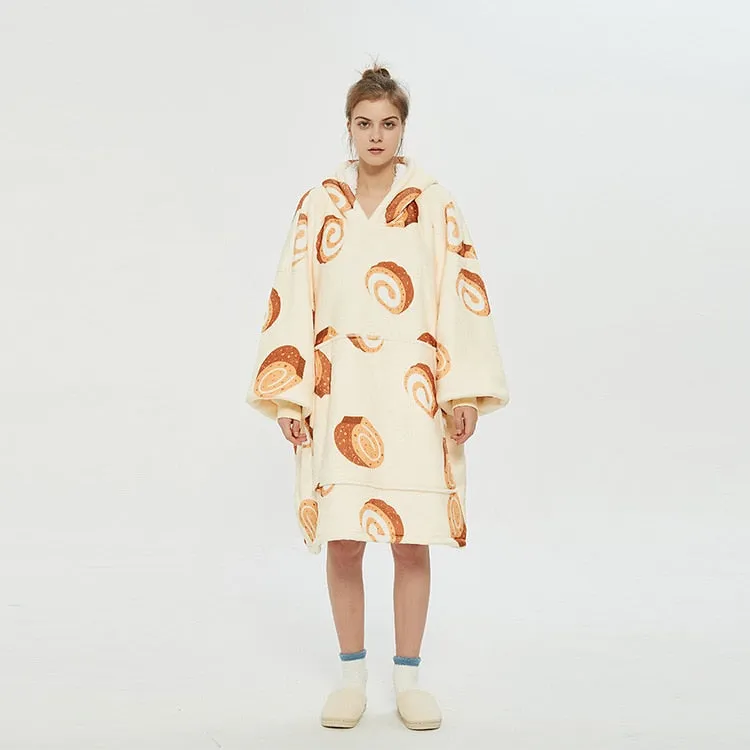 Shoppu Kawaii Snuddie Cloak Blanket Hoodie