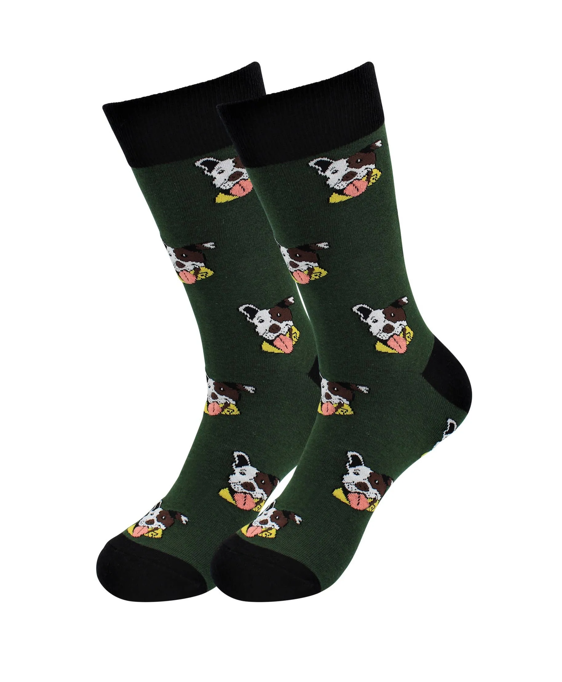 Sicks Socks - Dog/ Puppy - Exotic Animals Dress Casual Socks