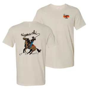 Sigma Chi Neutral Western Tee