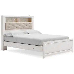 Signature Design by Ashley Altyra Queen Upholstered Bookcase Bed B2640-65/B2640-54/B2640-95/B100-13