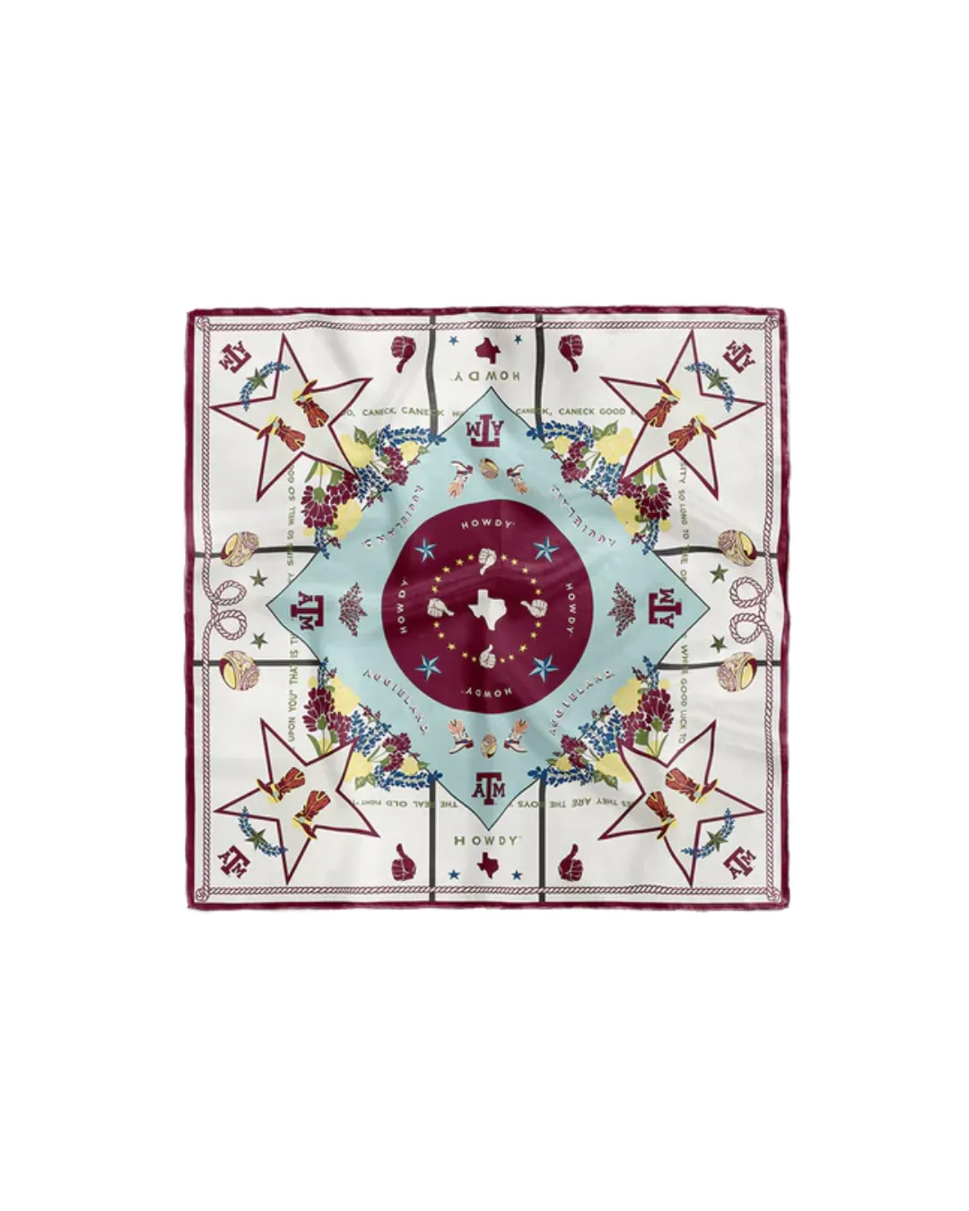 Silk Scarf Texas A&M Aggies
