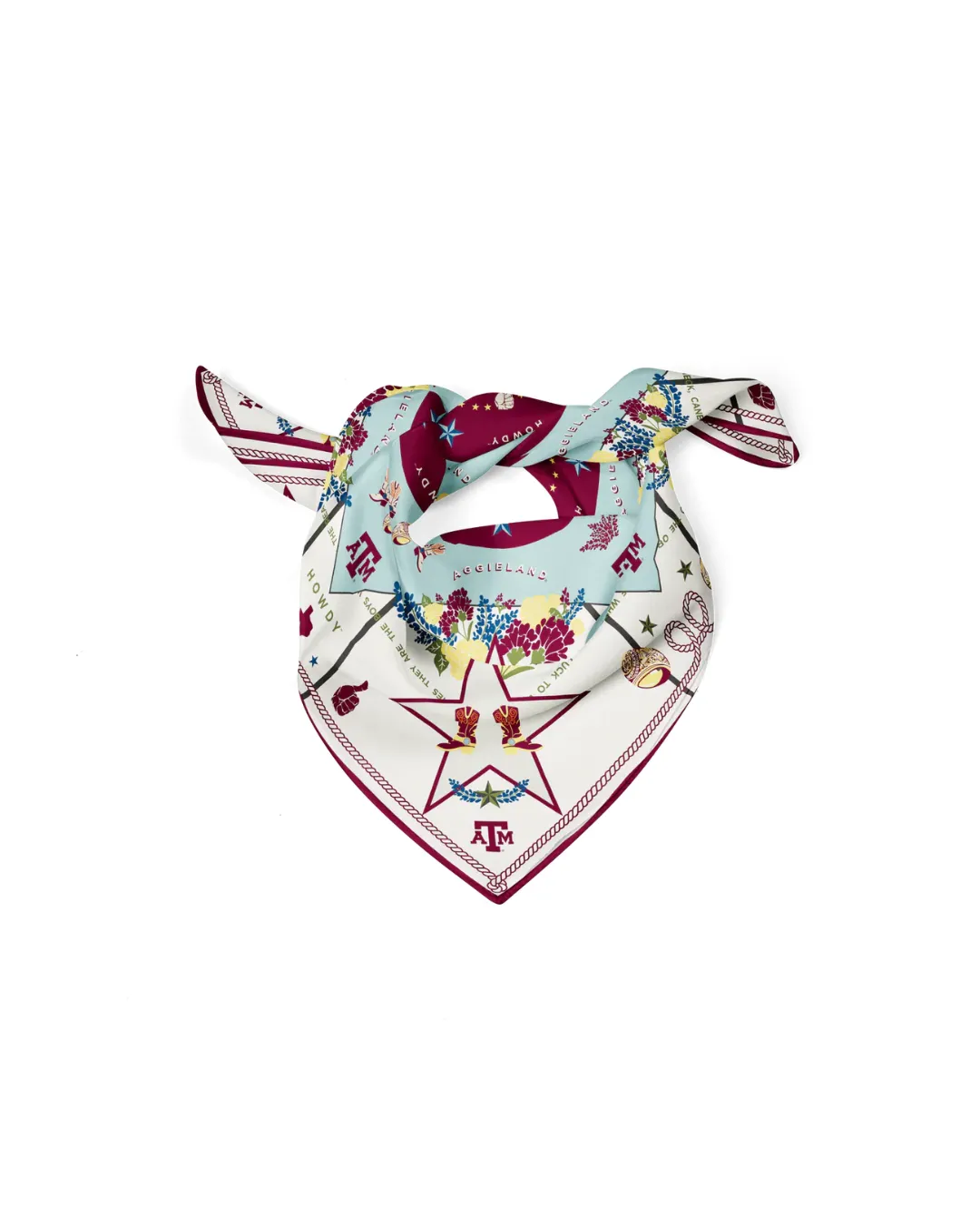 Silk Scarf Texas A&M Aggies