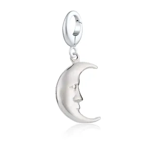Silver Moon Charm