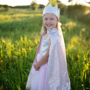 Silver Sequin Cape