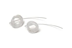 Silver Wrap Earrings