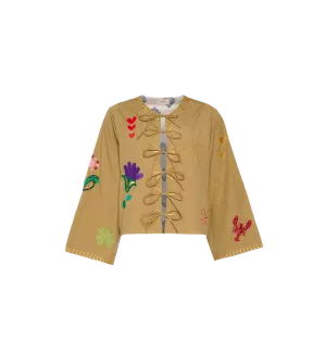 Sissel Edelbo Khaki Blouse