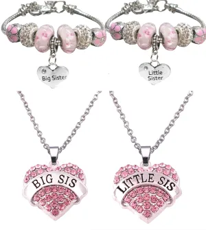 Sister Gifts, Big Sister Little Sister Gifts Set, Sister Jewelry, Sister Bracelets, Gifts