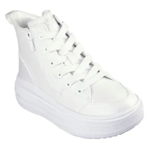 Skechers Girls Boot Hyperlift White