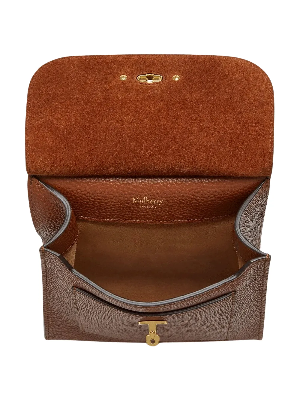 Small Antony Oak Small Classic Grain Leather
