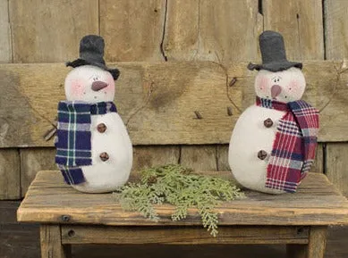 Small Country Snowmen Set (2A)