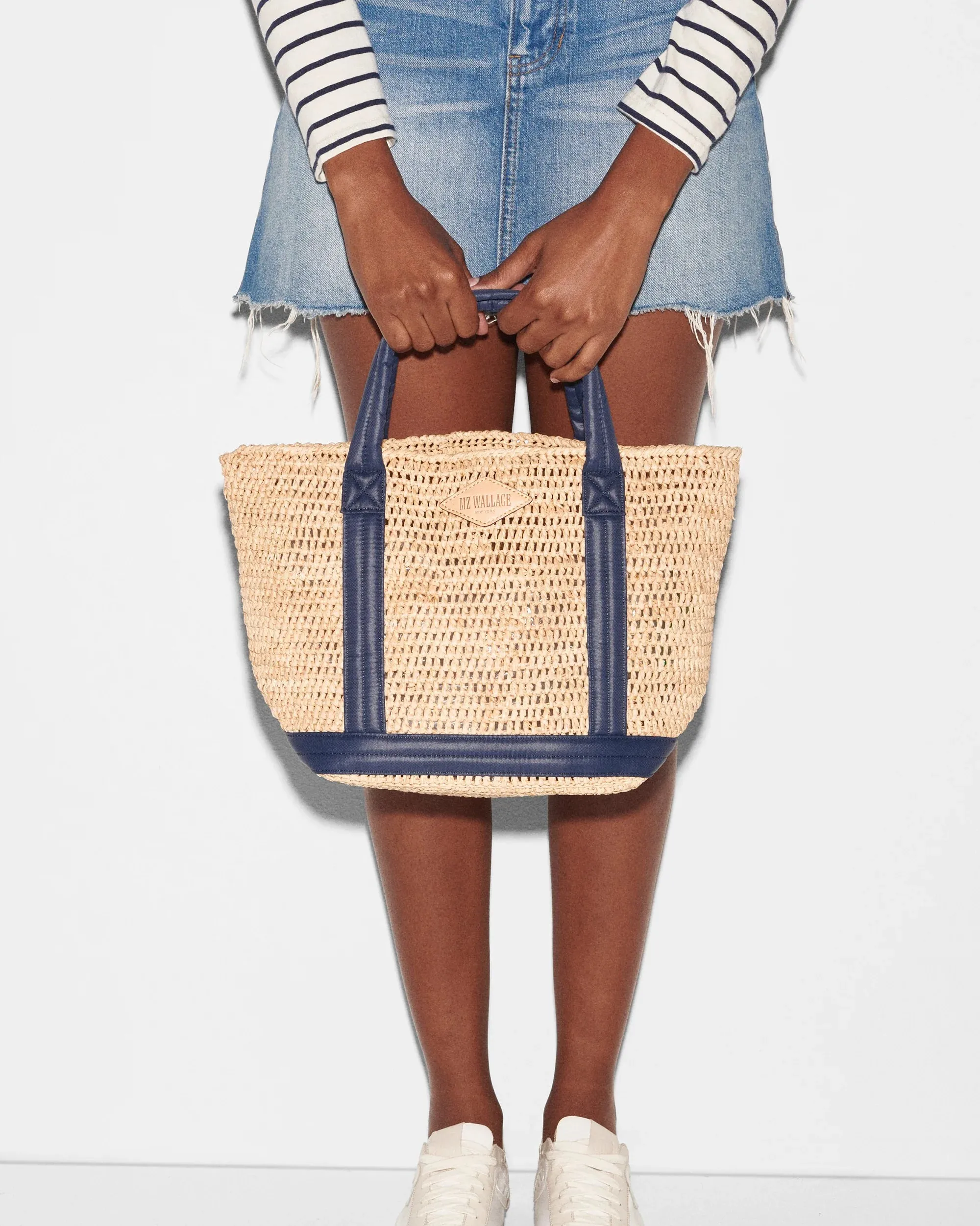 Small Raffia Tote
