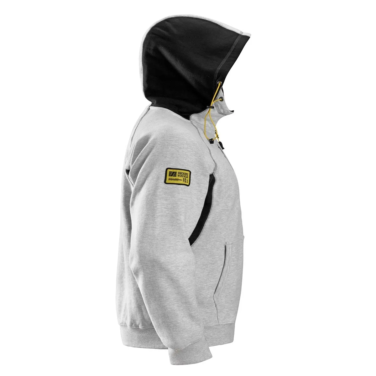 Snickers&#x20;2816&#x20;Hoodie&#x20;Zipped&#x20;Logo&#x20;-&#x20;Grey