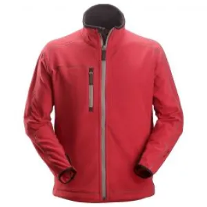 Snickers&#x20;8012&#x20;A.I.S&#x20;Fleece&#x20;Jacket&#x20;-&#x20;Chili&#x20;Red