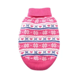 Snowflakes   Hearts Sweater