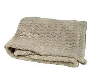 Snuggle Baby Jacquard Flannel Wrap- Grey