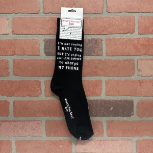 Socks - I Hate You Life Support