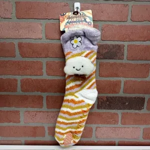 Socks - Knee High Flower - Scented