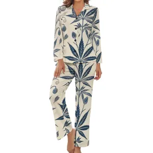 Soft Sativa Satin Pajamas