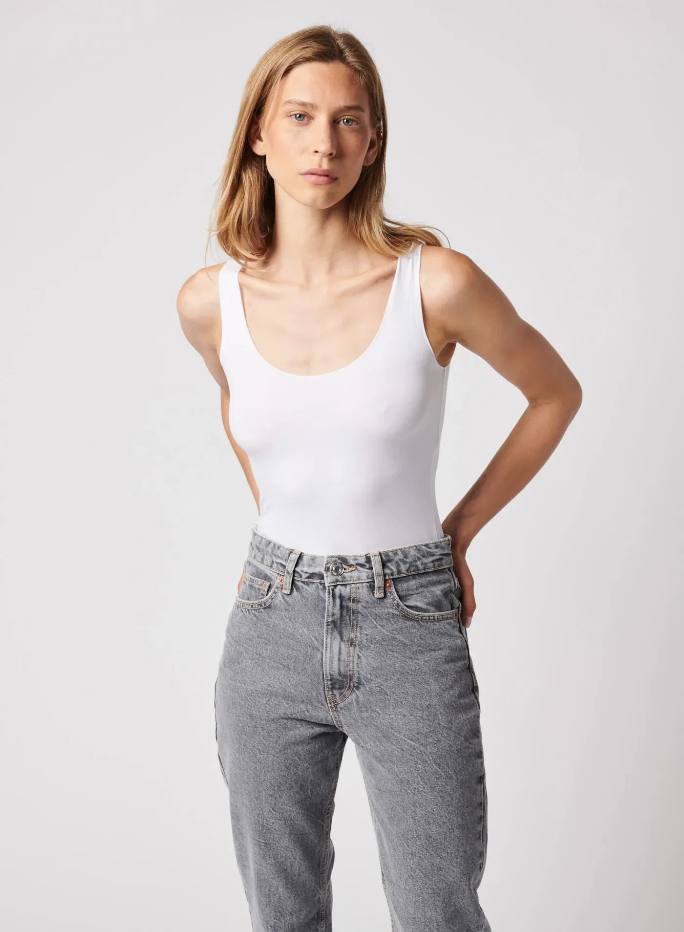 Soft Touch V Neck Tank