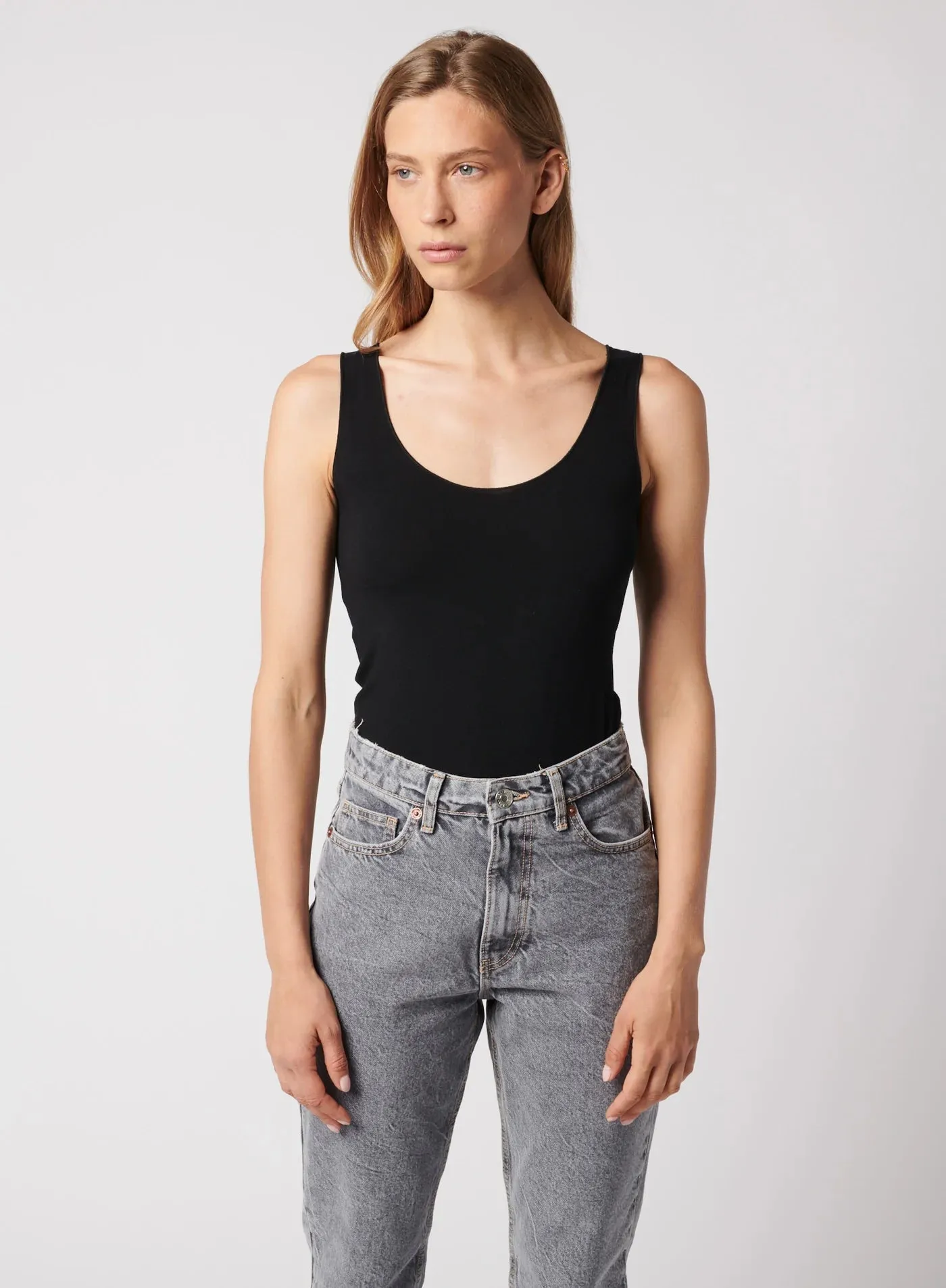 Soft Touch V Neck Tank