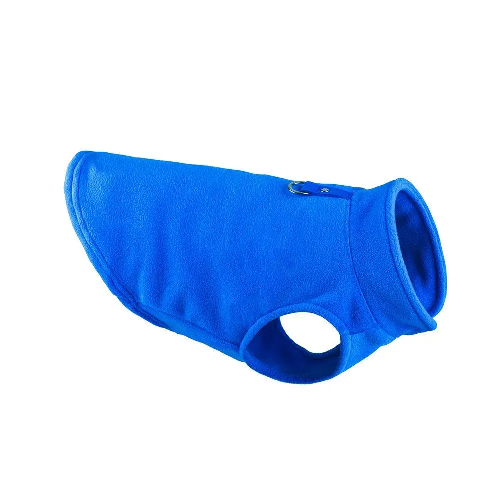 Solid Fleece Pet Vest - Thickened Dog Clothes