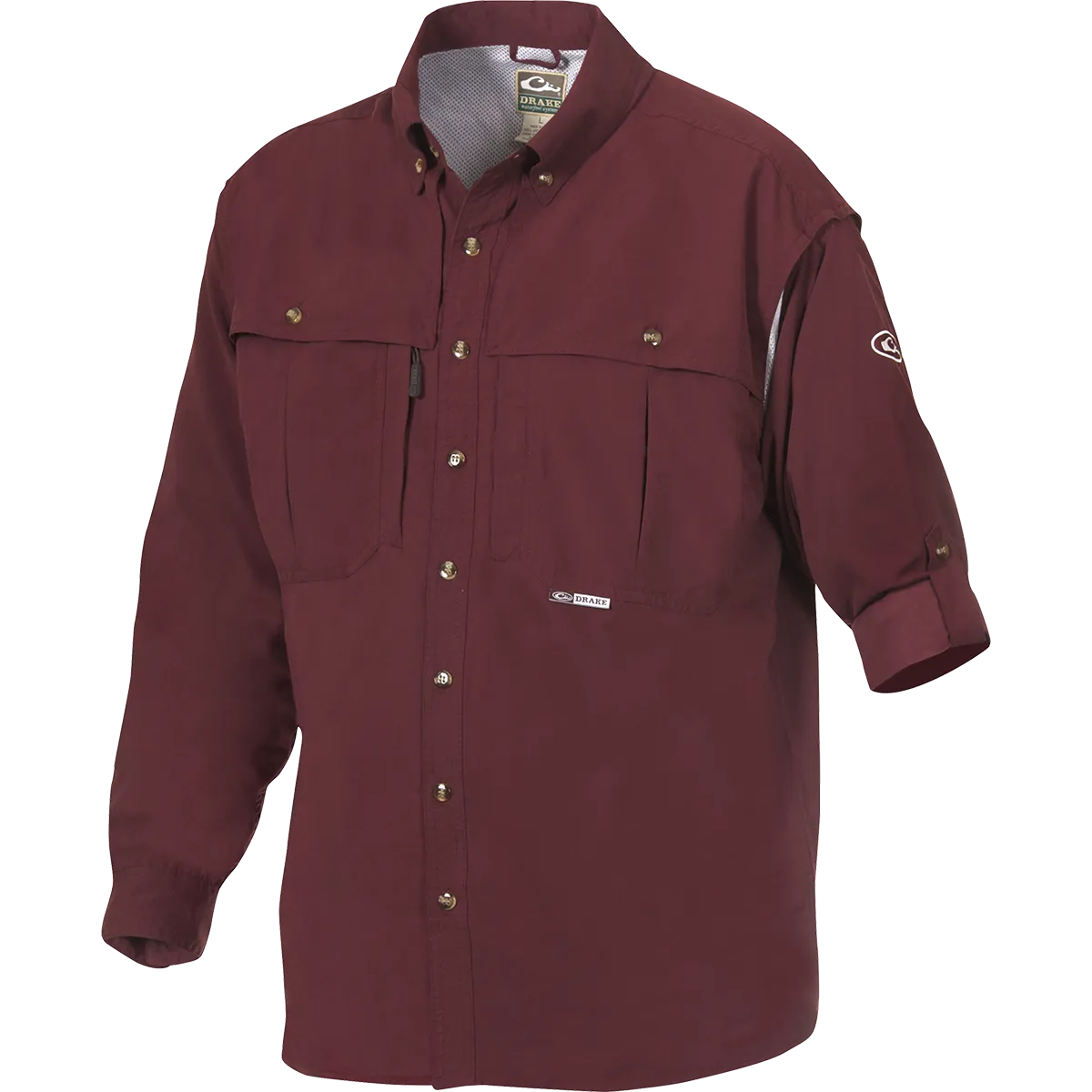 Solid Wingshooter's Shirt L/S
