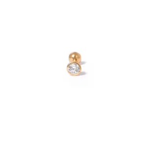 Solo Diamond beaded back Piercing