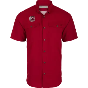 South Carolina Frat Dobby Solid Short Sleeve Shirt