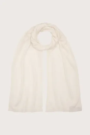 Soutra Long Scarf White Ice