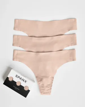 SPANX Fit-to-You Thong 3-Pack Box
