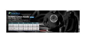 Sparko F8 Hoodies-Black with BYW-F8 Size : M (F89011-M)