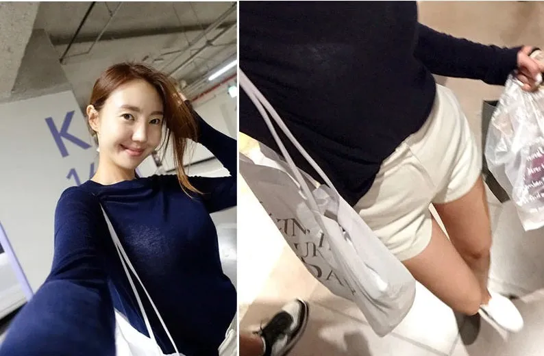 Spring Sexy Elastic Korean Style Skinny Slim Fit Long Sleeve Tops #2123