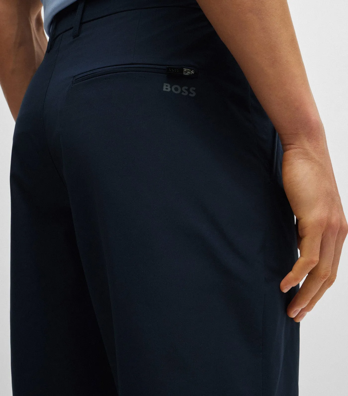 SSpeedflex Slim-Fit Shorts In Technical-Stretch Poplin Dark Blue