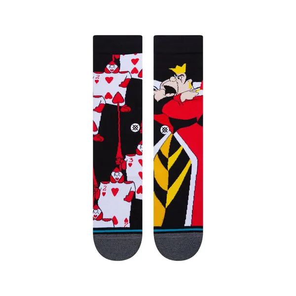 Stance Off With Their Heads Sock - Black