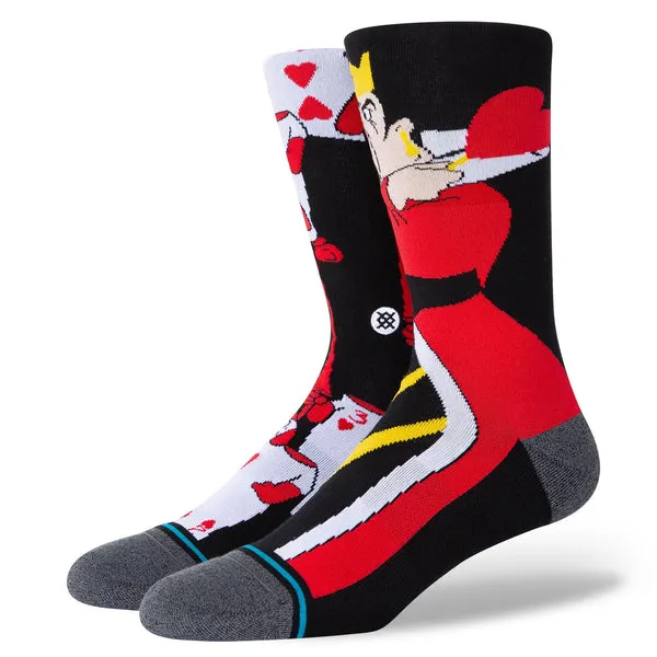 Stance Off With Their Heads Sock - Black