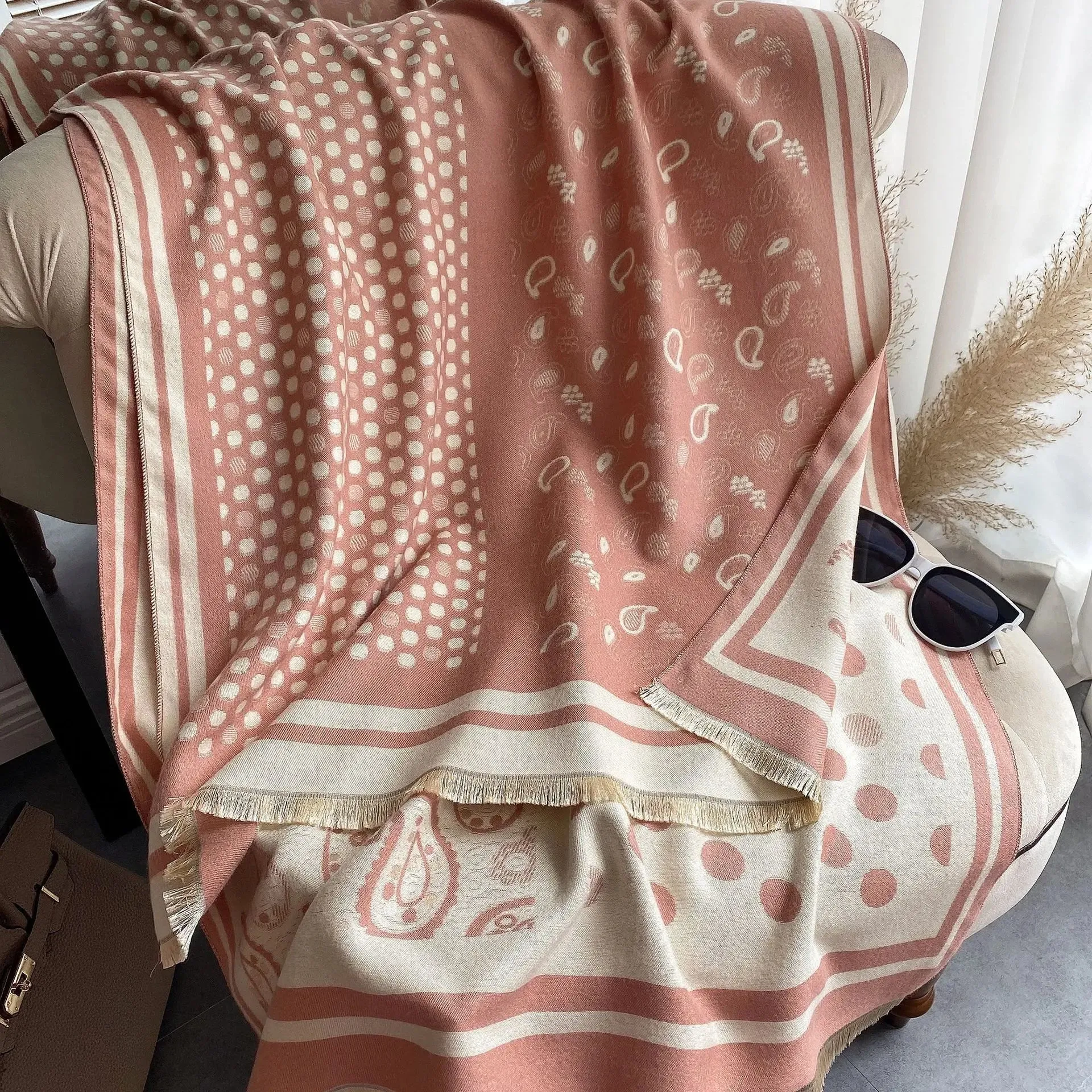 Star Thick Warmth Cashmere Korean Spring And Autumn Ladies Scarf