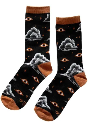 Starry Eyes | CREW SOCKS