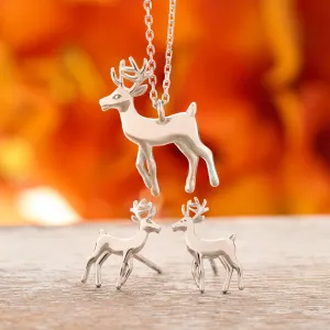Sterling Silver White-Tailed Deer Bundle