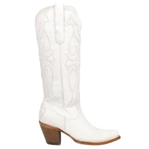 Stitch Pattern Embroidery Snip Toe Cowboy Boots