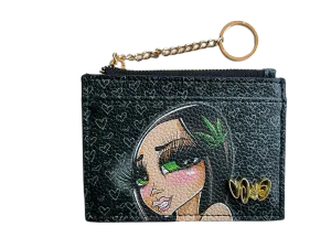 Stony Black Card  Holder