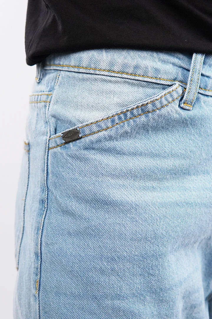 Straight Fit Denim - Sky Blue