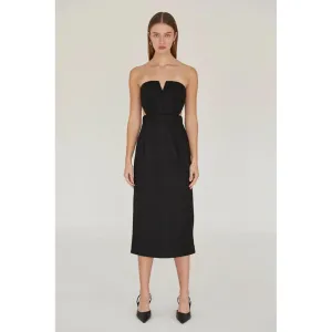 STRAPLESS DRESS