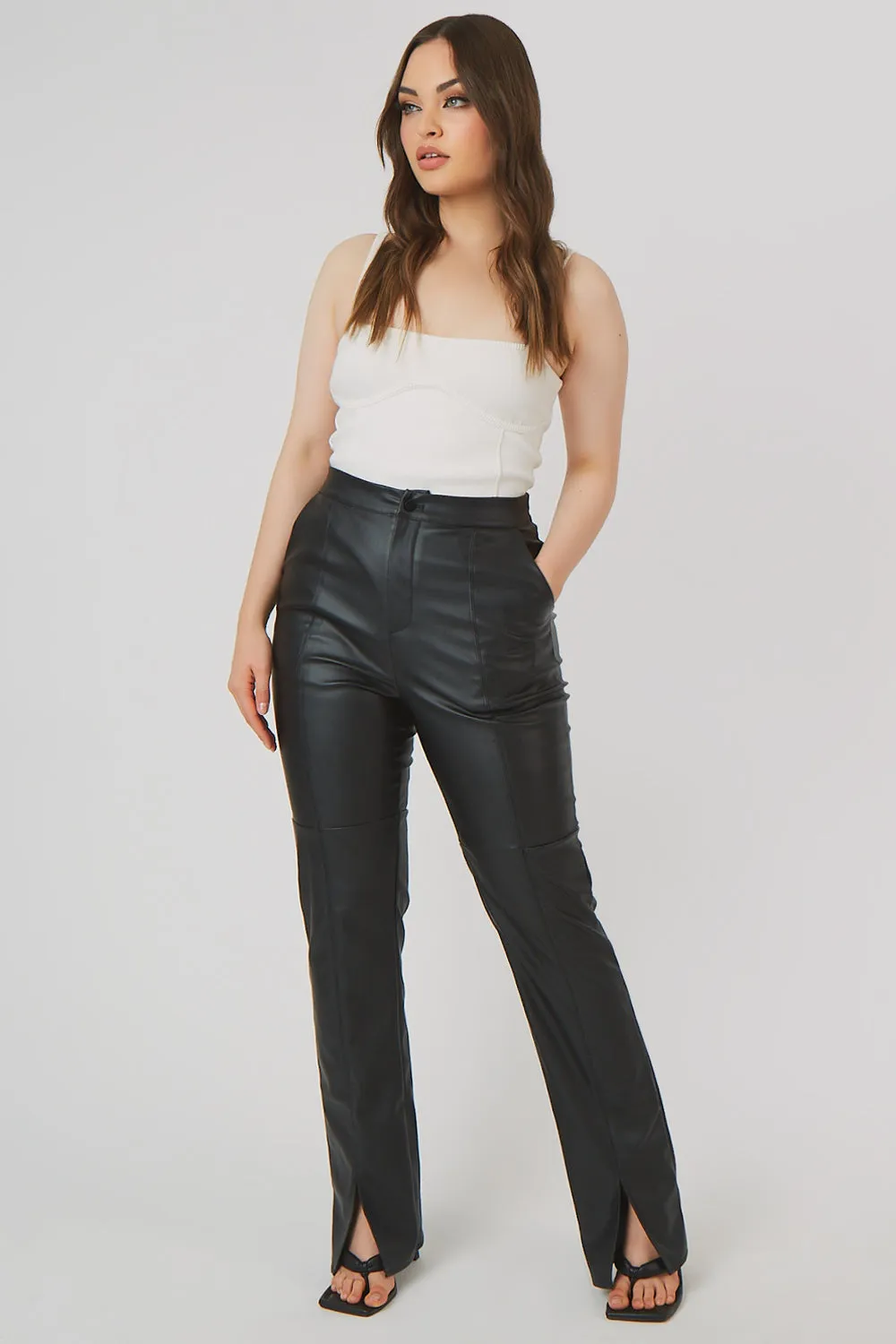 Strappy Corset Bodysuit Ecru