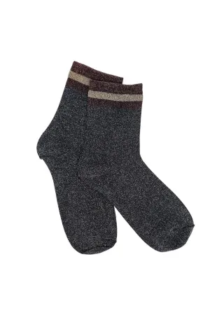Stripe Socks Black