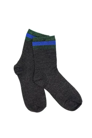 Stripe Socks Blue