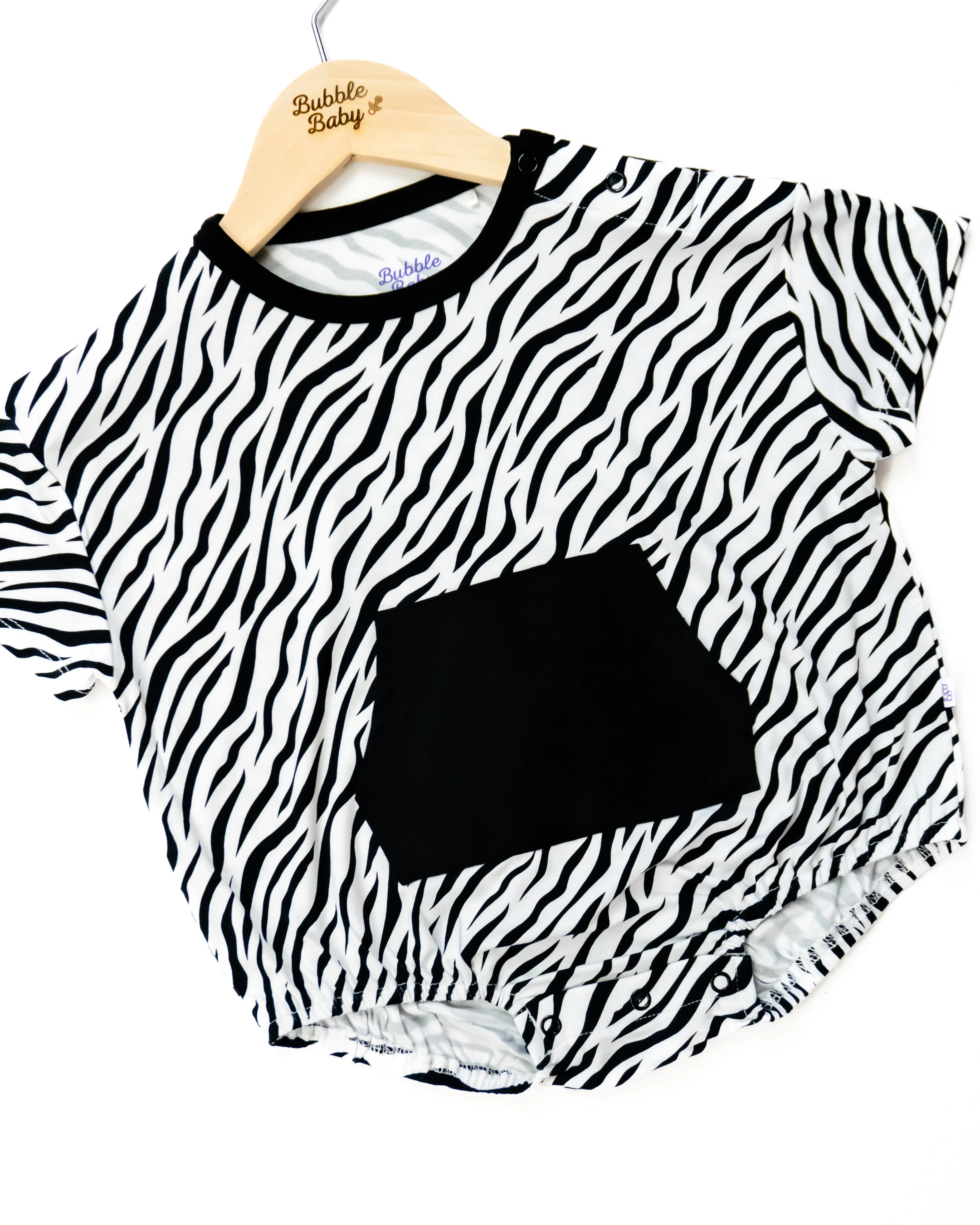 Stripes | Short Sleeve Bubble Romper
