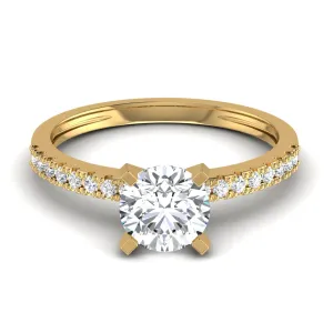 Stylish 1.75CT Solitaire Diamond Ring
