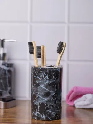 Stylish Tooth Brush Holder - Black