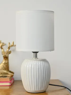 Stylish White Table Lamp